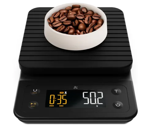 Greater Goods digital coffee scale with timer
